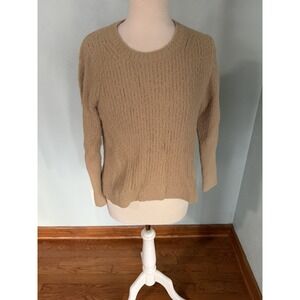 Banana Republic Fuzzy Crewneck Sweater‎  Midweight Relaxed Pullover Sz M